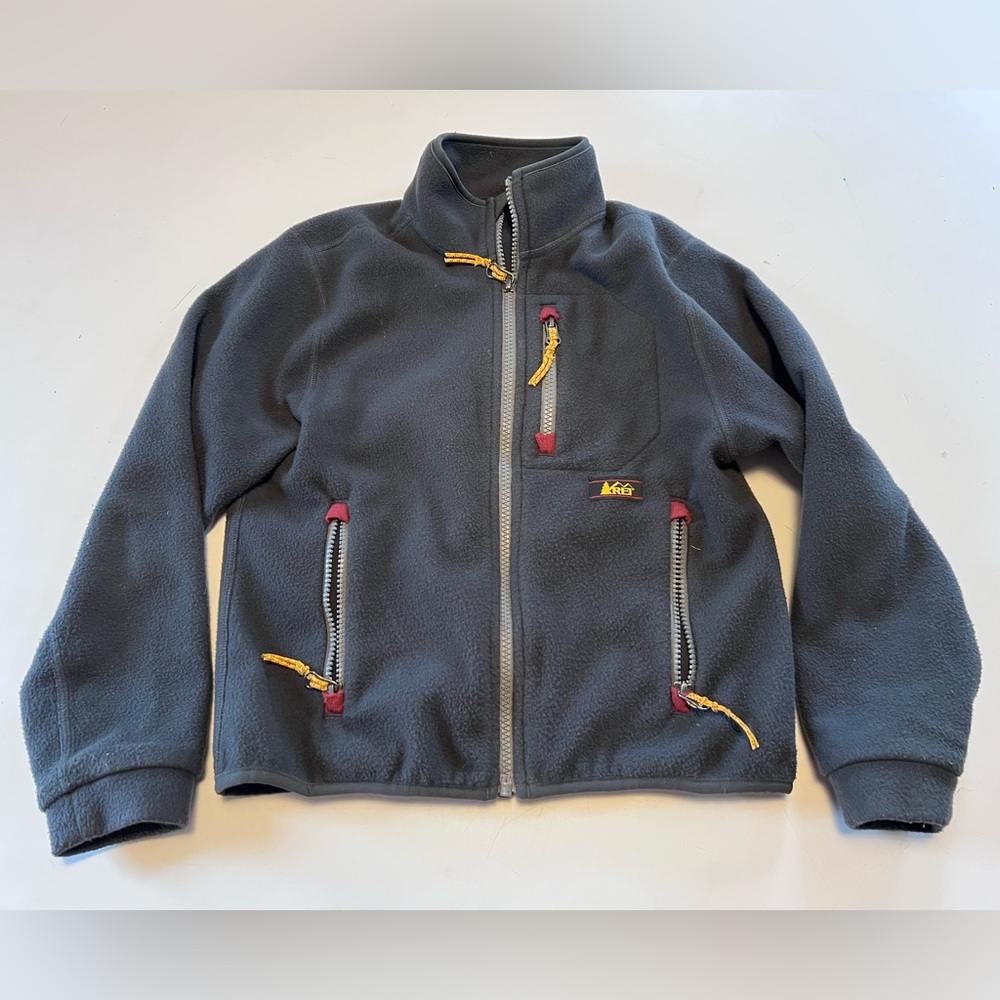 REI Grey Fleece Jacket, sz S